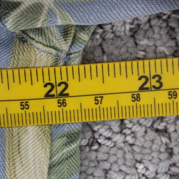 Jamaica Jaxx Hawaiian Shirt Mens Large L Blue Vintage Button Down Silk Collared - Picture 8 of 9